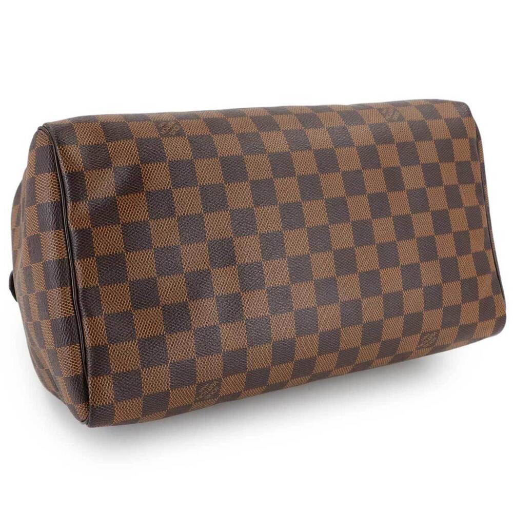 LOUIS VUITTON Brown Damier Speedy 30 Boston Bag - Picture 4 of 9